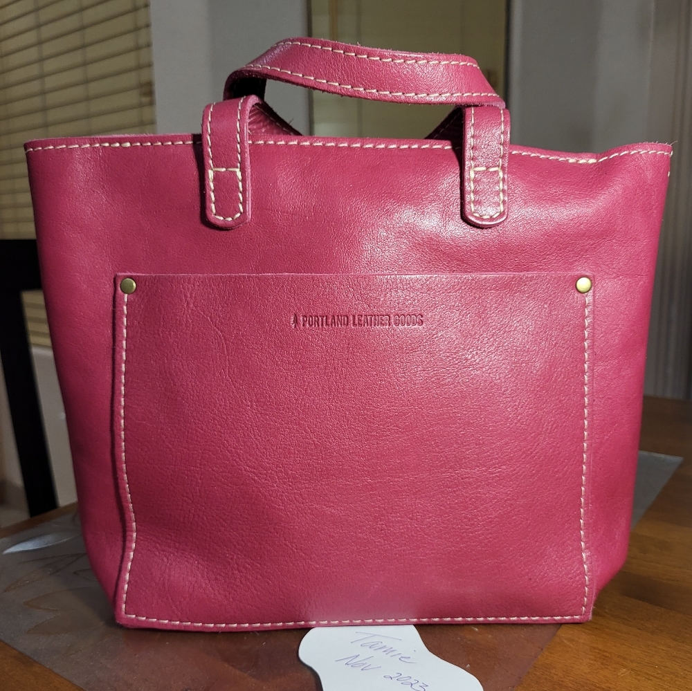 Portland Leather Hibiscus mini crossbody
